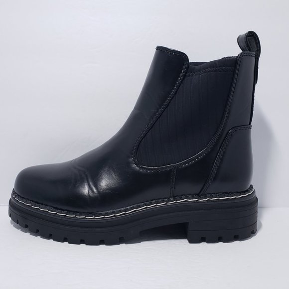 Sam & Libby Black Ankle Boots - Picture 5 of 11